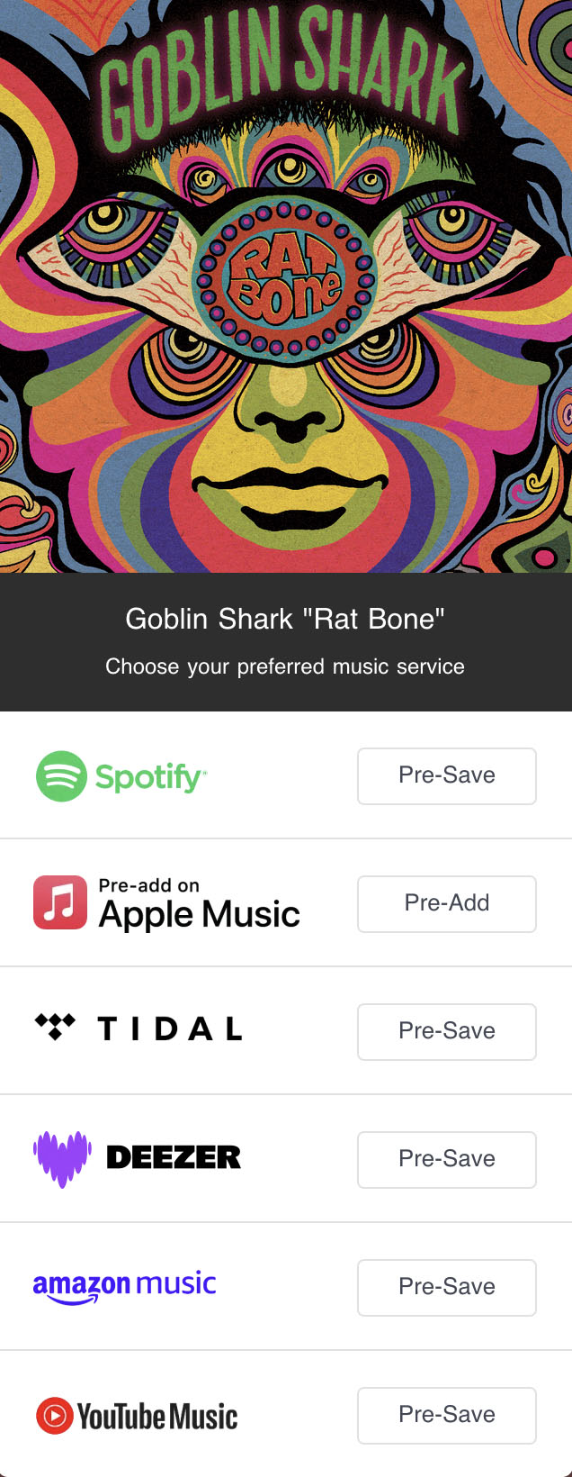 GOBLIN SHARK ALBUM